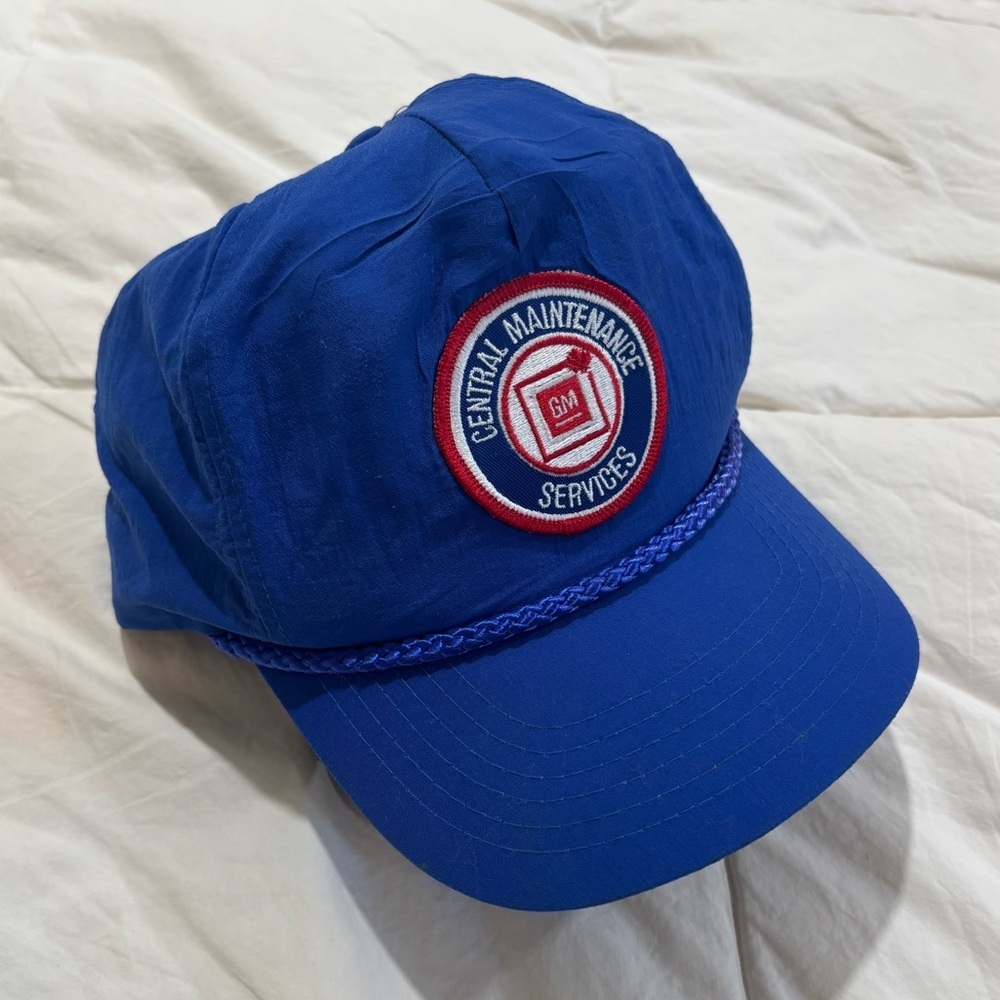 GM Central Maintenance Services Blue Rope Cap